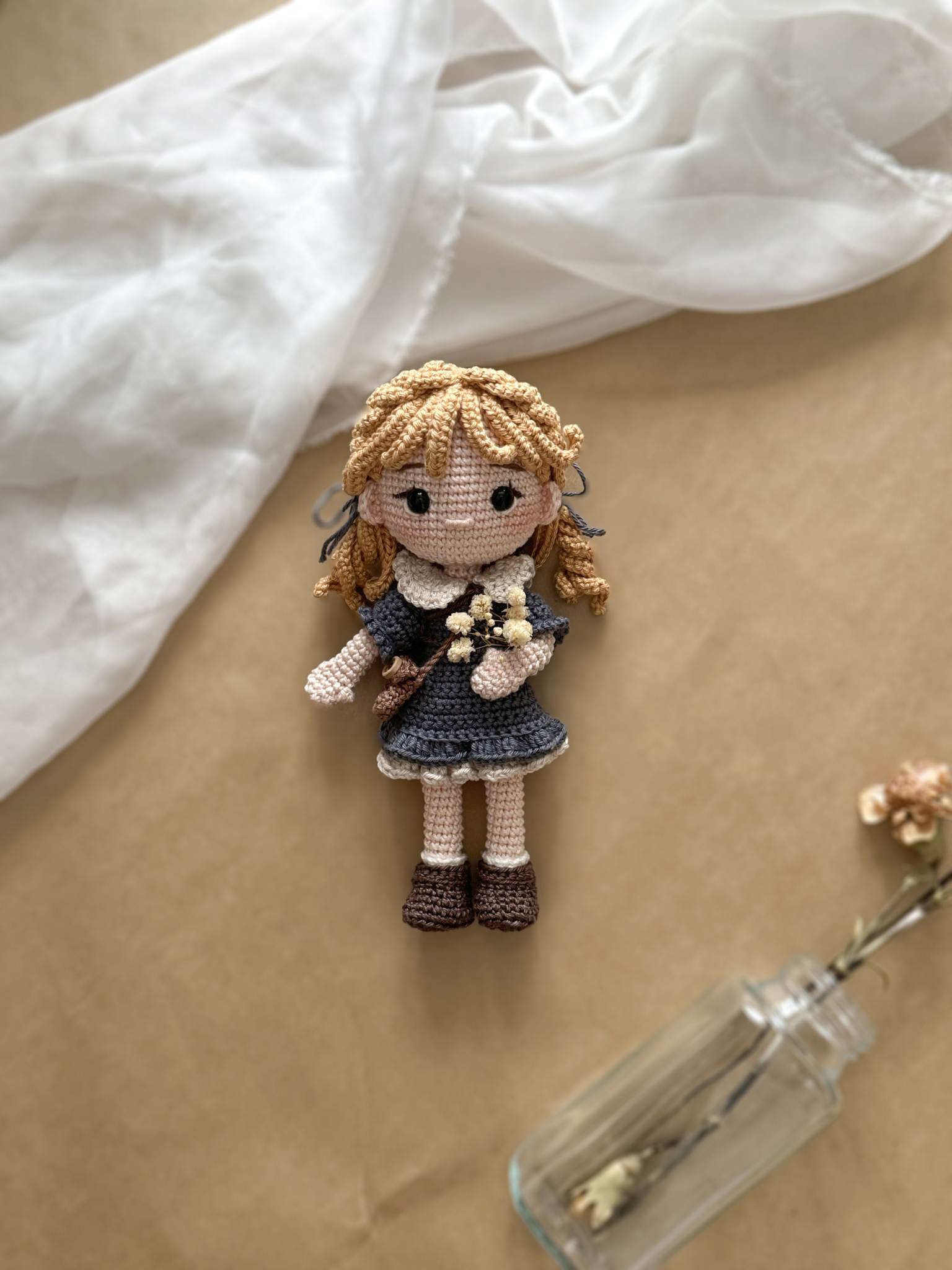 amigurumi crochet doll ginny cute